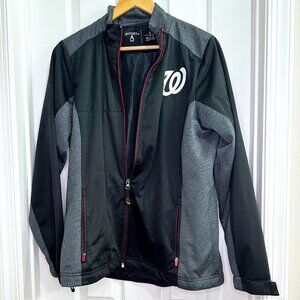 Washington Nationals Team Issued Zip Up Jacket